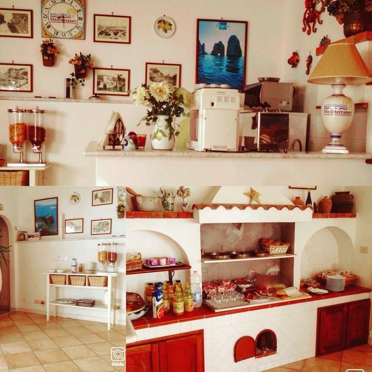 Mediterraneo Bed & Breakfast Anacapri  Exteriör bild