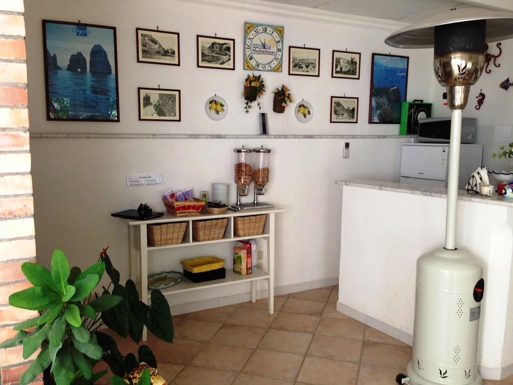 Mediterraneo Bed & Breakfast Anacapri  Exteriör bild